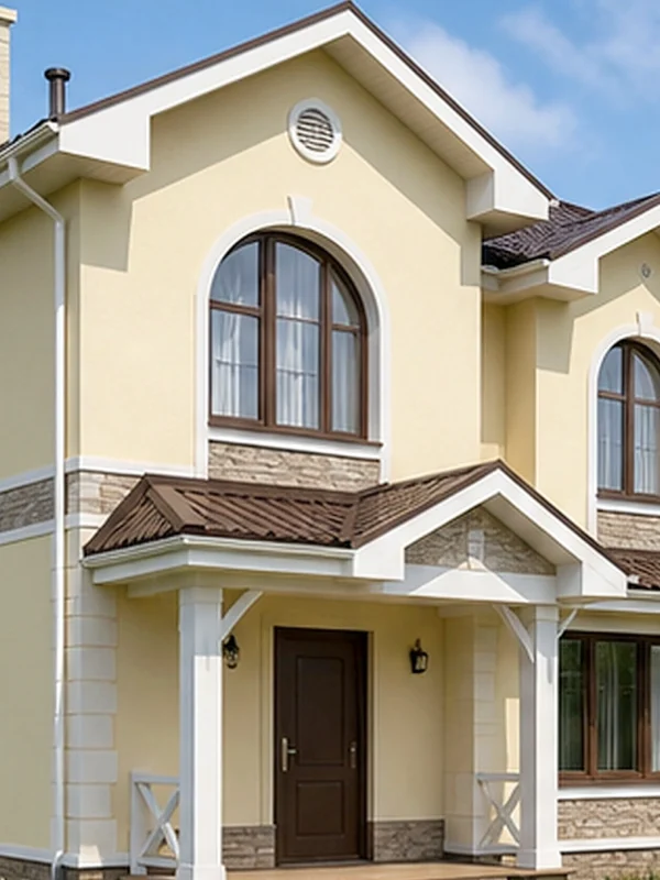 Проект двухэтажного дома 173,2 м² с террасой