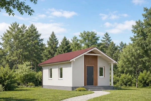 Проект SIP-гостевой студии 28,48 м² № 3579