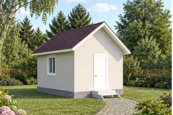 Проект SIP-садового кабинета 17,39 м² № 3577