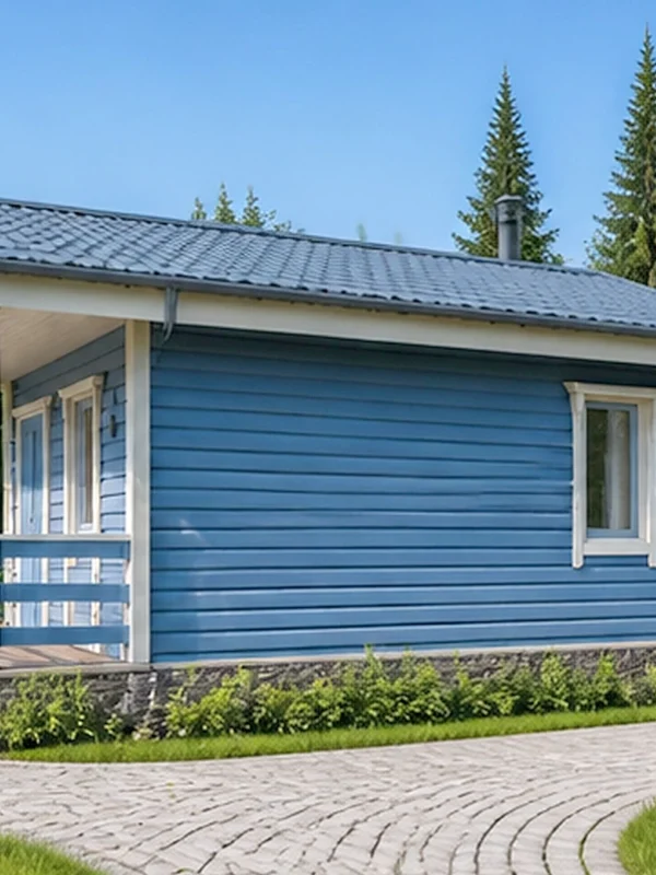Проект бани с террасой 18,7 м² № 3140