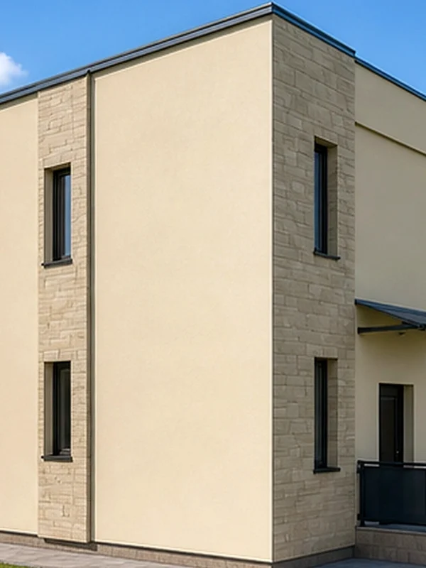 Проект двухэтажного дома из СИП-панелей 147,9 м² с террасой № 2180