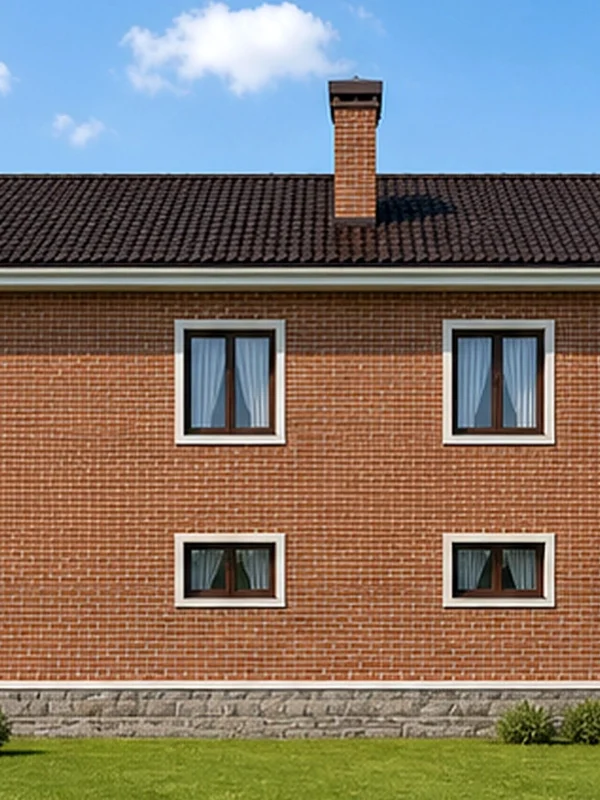 Проект двухэтажного дома из СИП-панелей 363 м² с гаражом и террасой № 2179