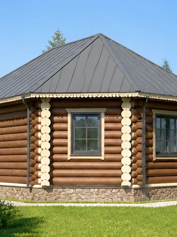 Проект бани с летней кухней 48,8 м² № 3258