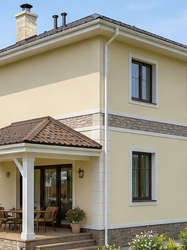 Проект двухэтажного дома 173,2 м² с террасой