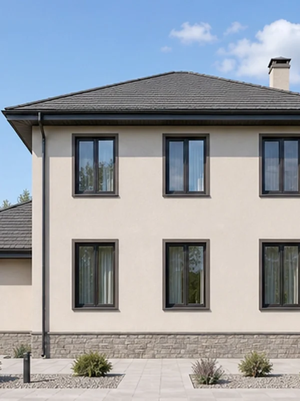 Проект двухэтажного дома 219,3 м² с гаражом