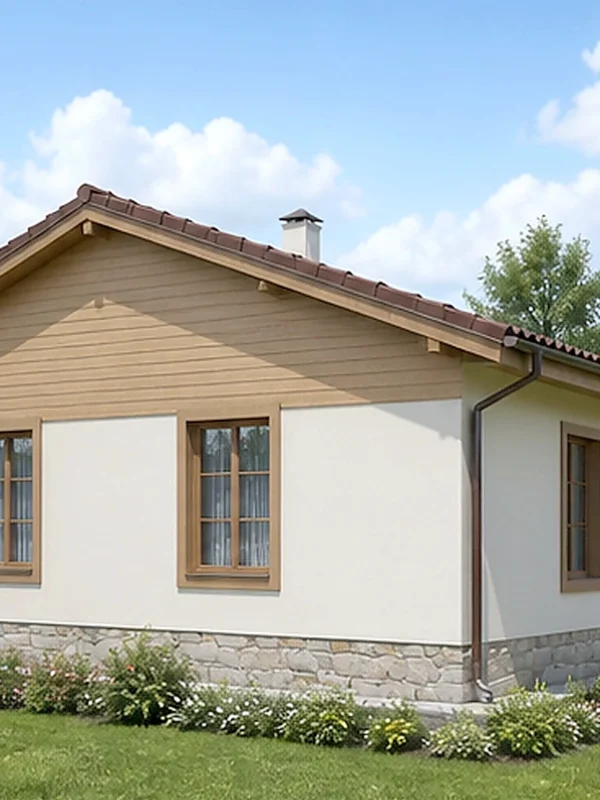 Проект одноэтажного дома 71 м²