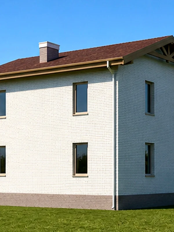 Проект двухэтажного дома из СИП-панелей 72 м² № 2169
